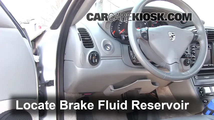 2000 Porsche 911 Carrera 4 3.4L 6 Cyl. Convertible Brake Fluid